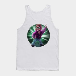 Saturday Fever Gnome Tank Top